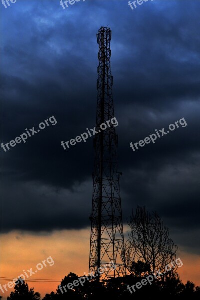 Tower Indonesia Sky Dark Orange