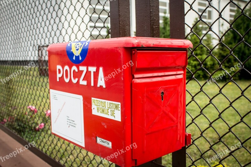 Email Mailbox Polish Post Office Letter Free Photos