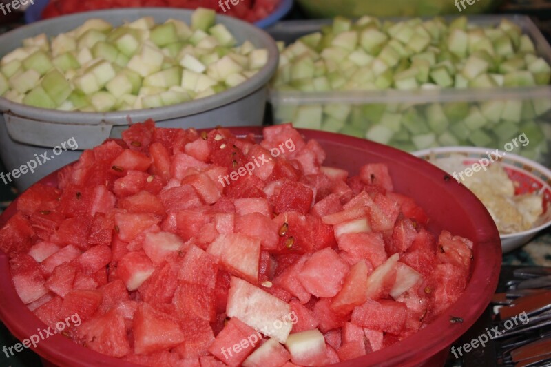 Fruit Watermelon Healthy Food Raw