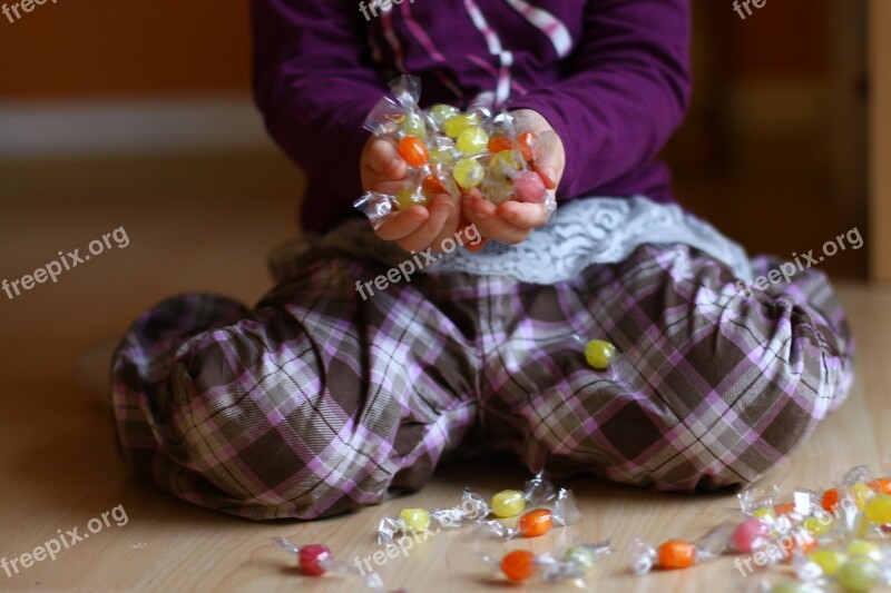 Child Candy Colorful Confectionery Nibble