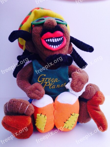 Rasta Happy Smile Toy Free Photos