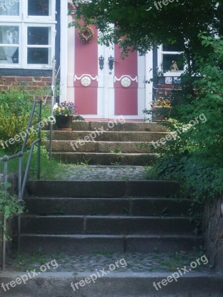 Door Stairs Gradually Input Free Photos