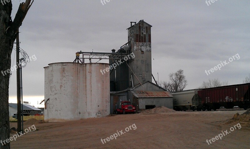 Keenesburg Colorado Grain Silo Agriculture Farming