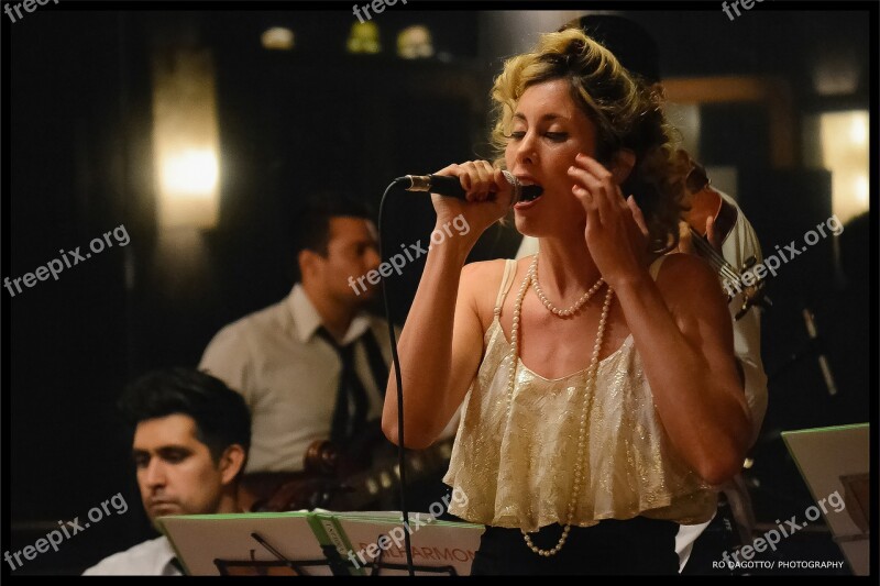 Jazz Singing Music Musicians Photography