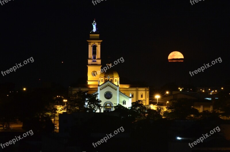 Sanctuary Abbey Uberaba Moon Free Photos