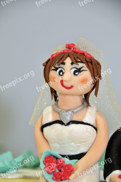 Bride Wedding Cake Marriage Female