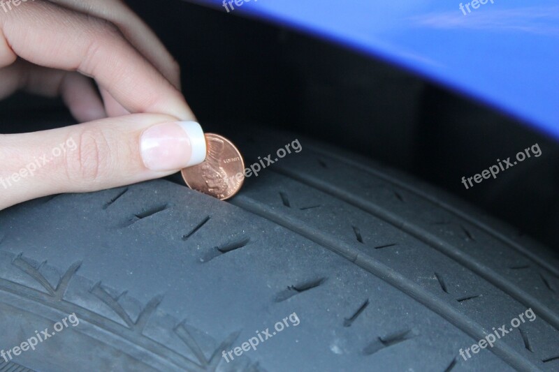 Penny Profile Test Tread Wheel