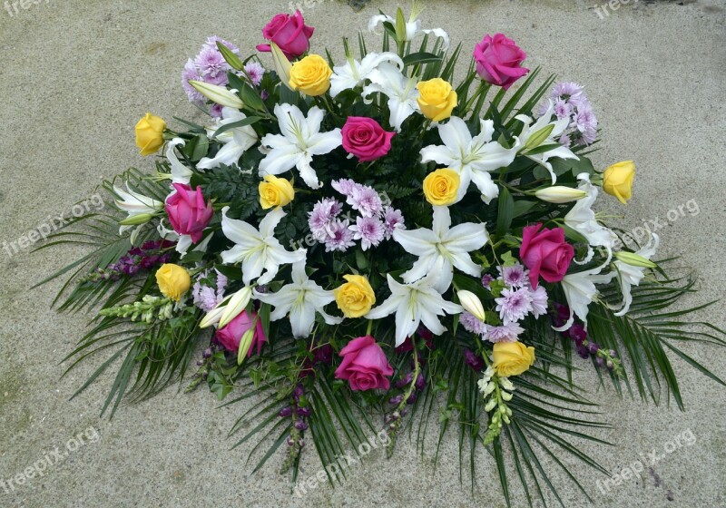 Natural Flower Arrangements Flowers For Deceased Bouquets Free Photos