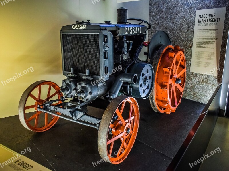 Tractor Old Antique Oldtimer Vehicle