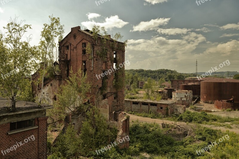 Ruins Old Abandoned Building The Disintegration Of The