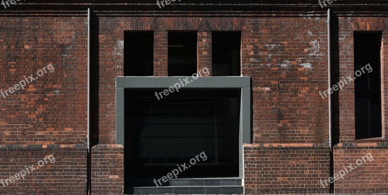 Door Brick Old Architecture Building