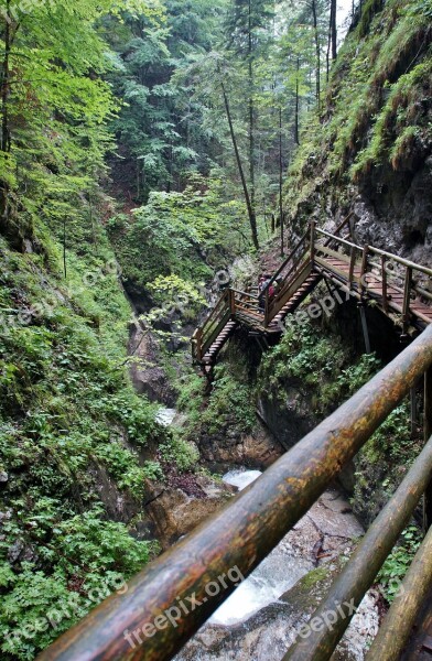 Alps Austria Defile Dr Vogelgesang Klamm,