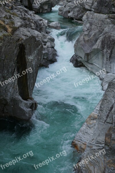 Lake Ticino Nature Mountain River