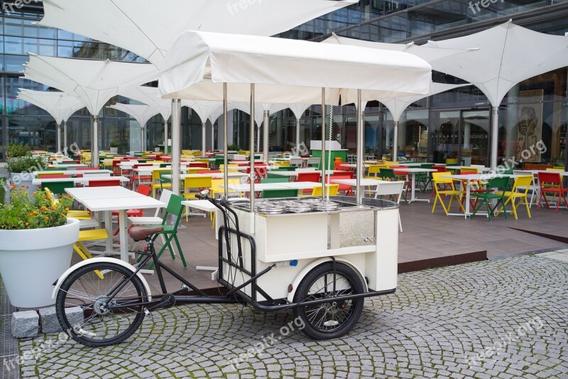 Bike Street Food Bike Kitchen Gastronomy Restaurant