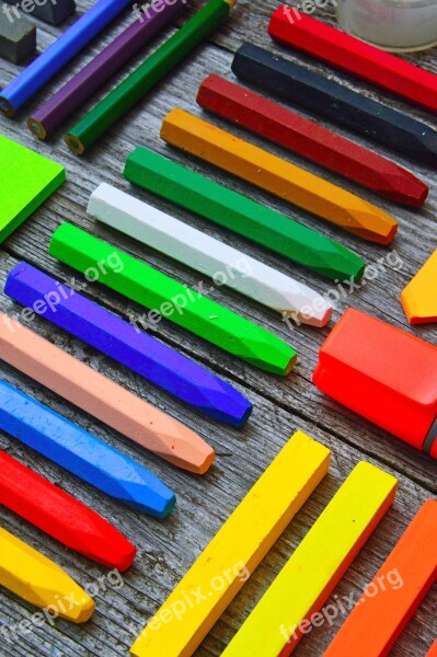 School Times School School Supplies Brushes Crayon Education