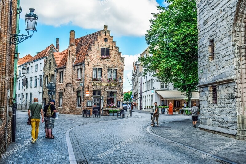 Belgium Brugge Architecture Building City