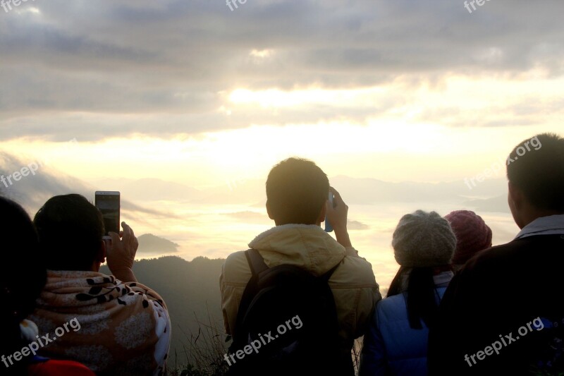 Phu Chi Fa Flights Phu Tourism The Landscape Hill