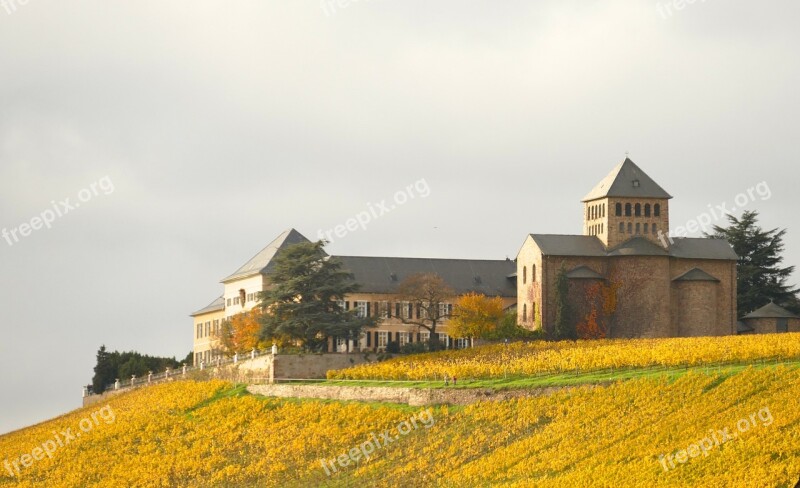 Castle Rheingau Hesse Oestrich Angle Places Of Interest