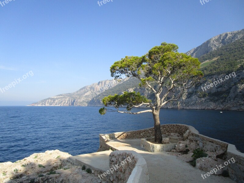 Croatia The Adriatic Sea Port Blue Water