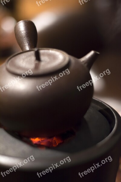 Tea Boiling Hot Kettle Tranquility