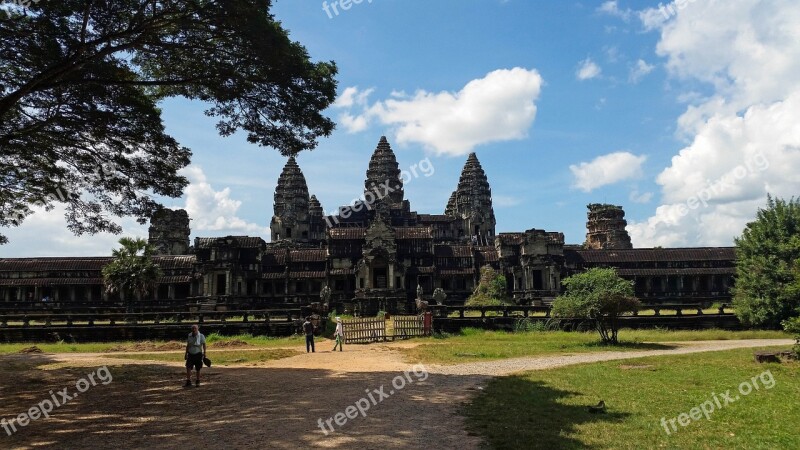 Cambodia Angkor Wat Temple History Asia