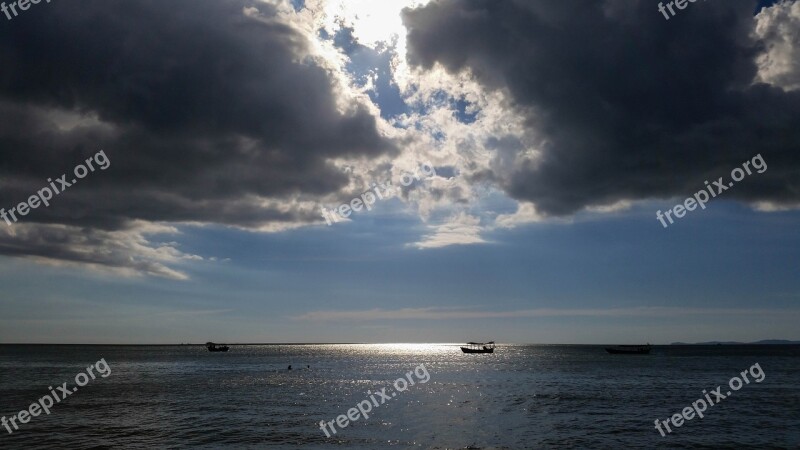 Cambodia Asia Sihanoukville Sea Beach