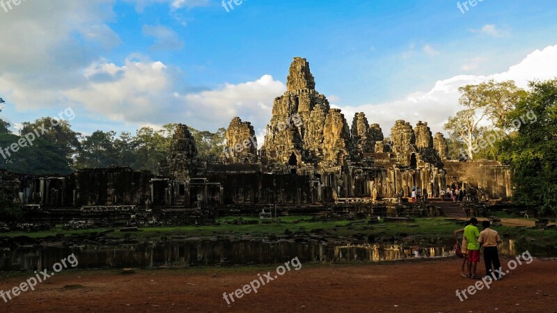 Cambodia Angkor Temple Bayon History