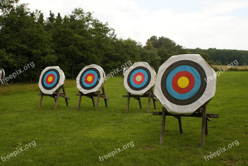 Archery Arrows Bow Square Tournament Olympic