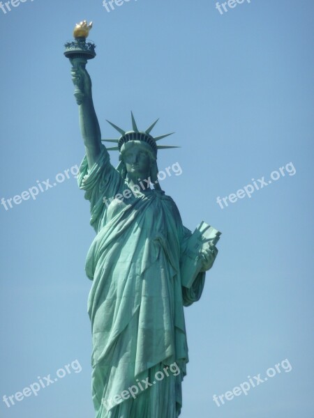 Statue Of Liberty New York America Freedom Liberty Island