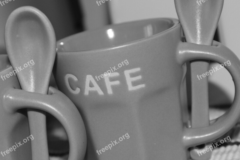 Still Lifes Coffee Mug Coffee Spoon Coffee Free Photos