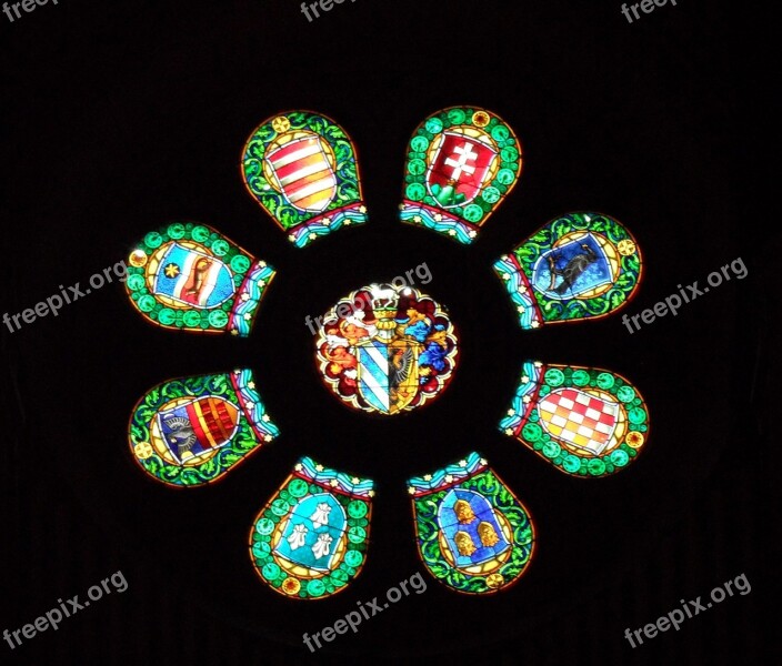 Stained Glass Religion Glass Coat Of Arms Free Photos