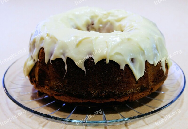 Pumpkin Cake Bundt Cake Cream Cheese Free Photos