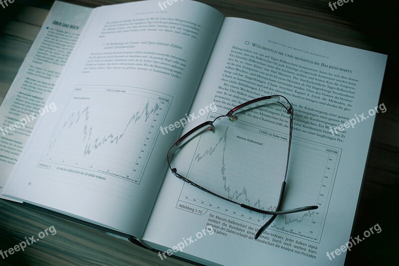 Book Content Professional Reading Tradingbuch Glasses