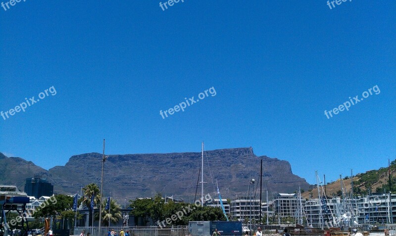 South Africa Table Mountain Cape Town Sky Outlook