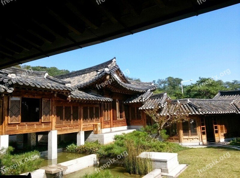 Hanok Republic Of Korea Furniture Museum Free Photos