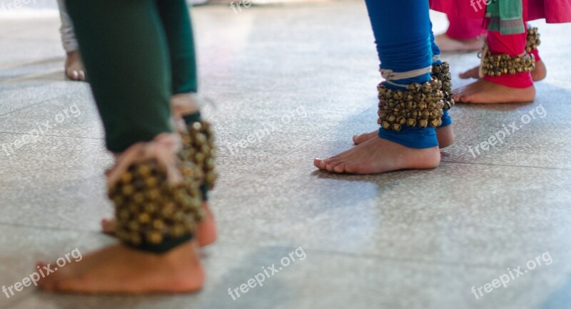 Indian Dance Barefoot Indian Ghungroos Bells