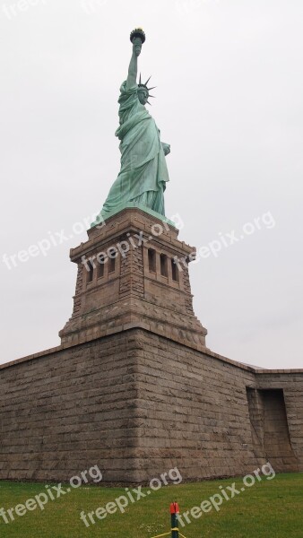 Statue Of Liberty Miss Liberty New York Free Photos