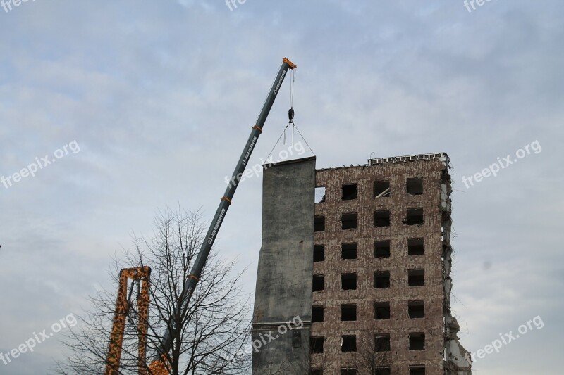 Ruin Bauruine Building Destroyed Broken