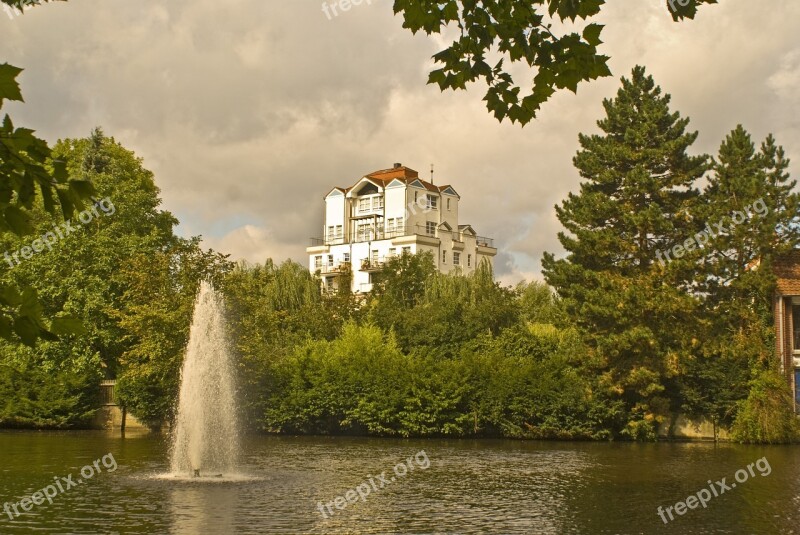 Mill Tower Uelzen Council Pond Pond Fountain