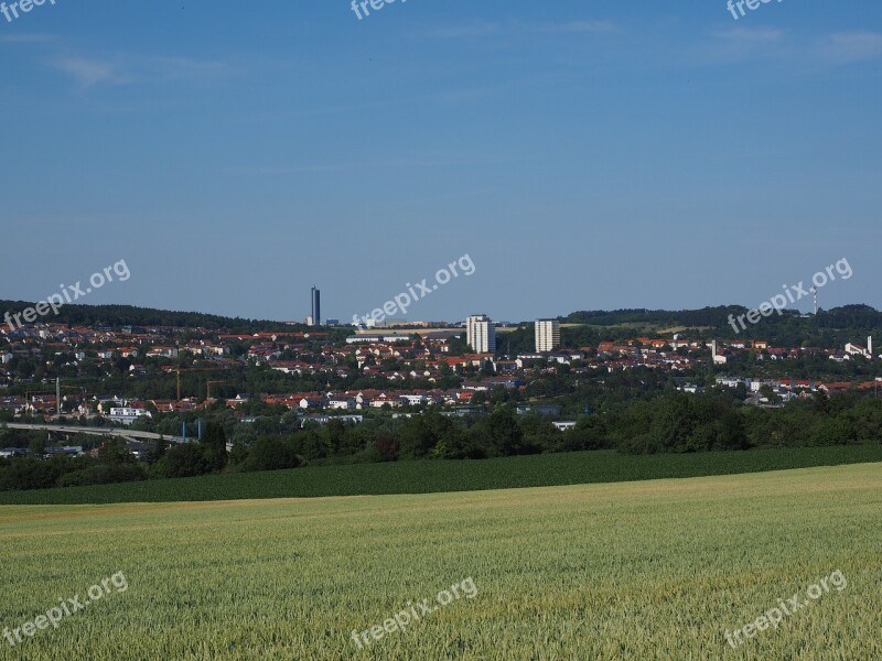 Grain Fields Nature Landscape Vision Outlook