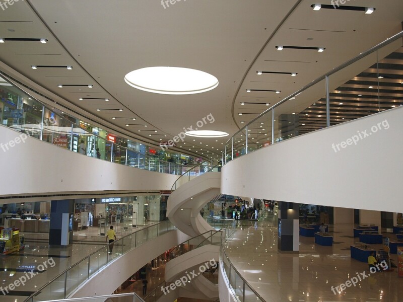 Mall Interior Architecture Shopping Commercial