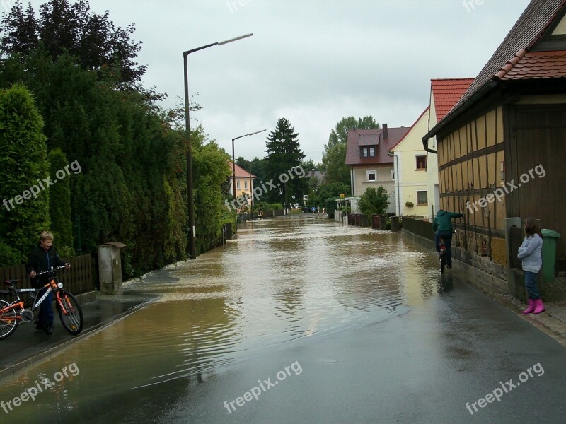 High Water Road Flooded Gosberg Flood