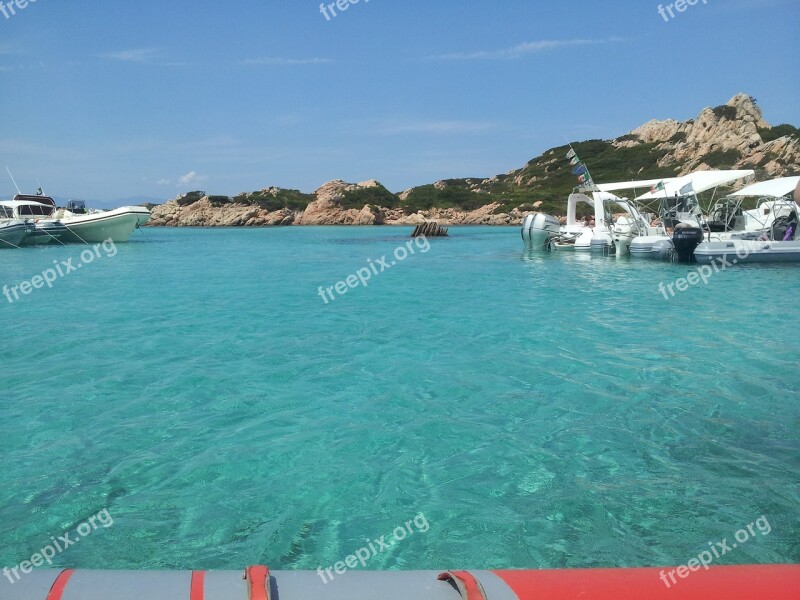 Sea Sardinia Caprera Holidays Water