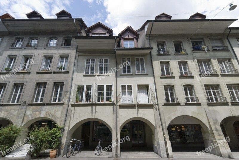 Switzerland Building Architecture Wide Angle Bern