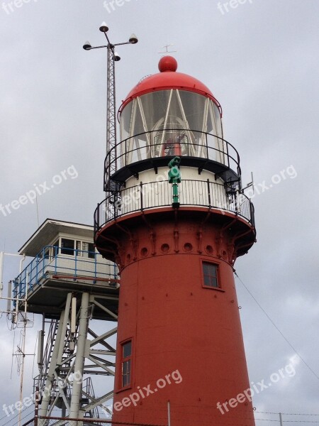 Vlieland Lighthouse Winter Free Photos