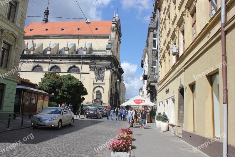 Ukraine Lviv The City Of Lviv Free Photos