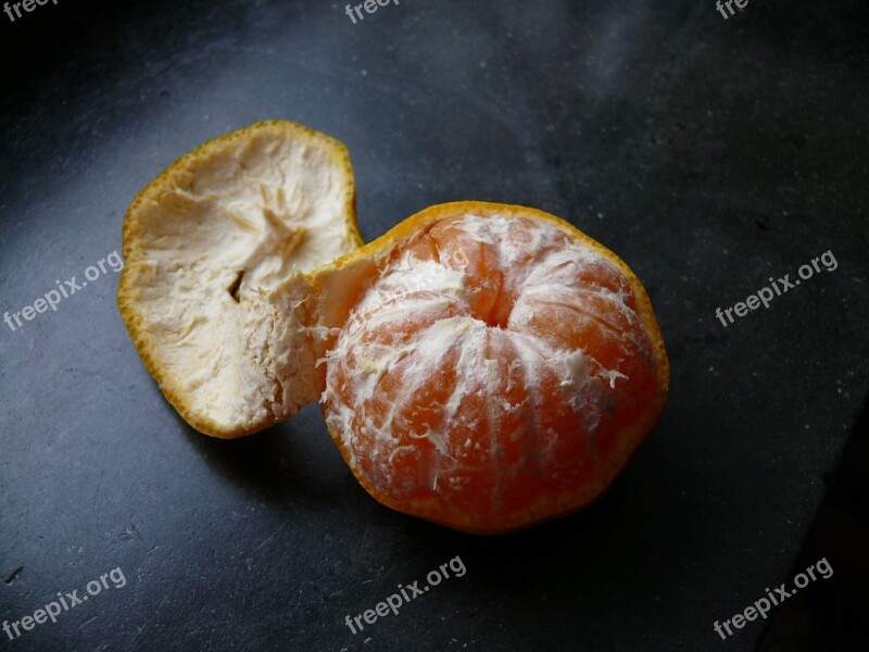 Mandarin Peel Off Peel Fruit Vitamins