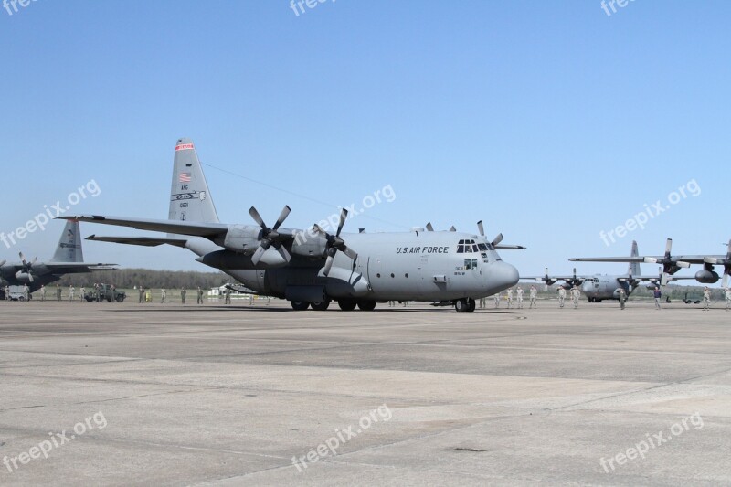 C-130 Military Airplane Aircraft Hercules