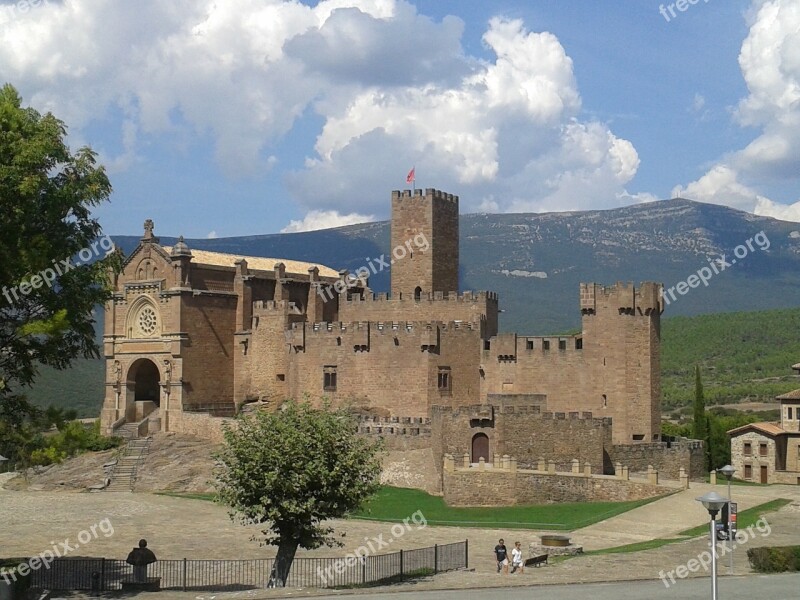 Castle Javier Spain Free Photos