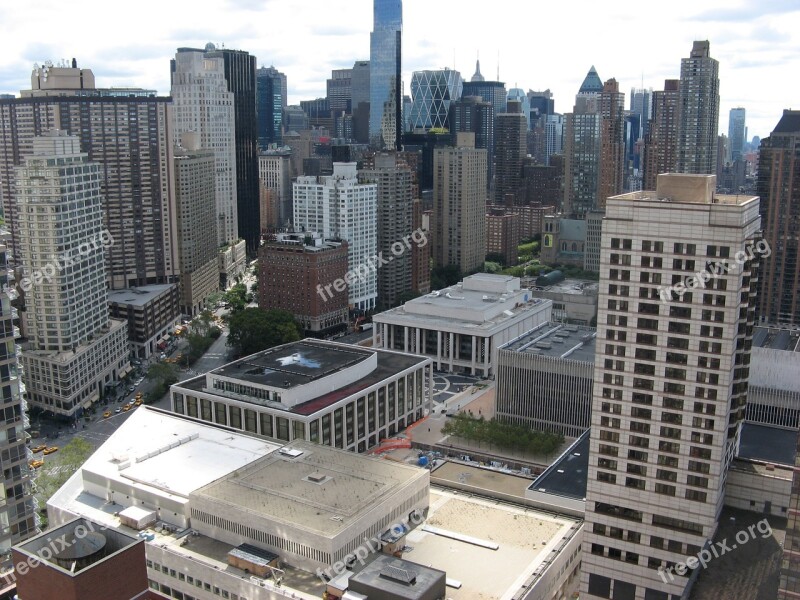 Lincoln Center Manhattan New York City Free Photos